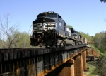 NS 153 crossing the Middle Tyger River